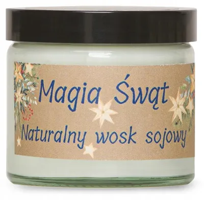 Produktbild von Mandala Candle Sojakerze Weihnachtszauber 120ml