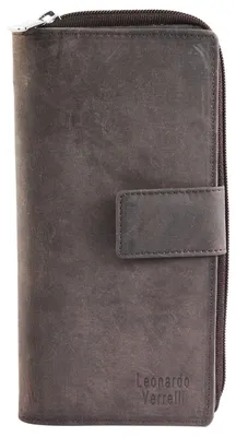 Produktbild von Leonardo Verrelli Echt Leder Damengeldbörse, RFID