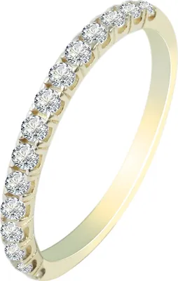 Produktbild von 333/- Gold Ring "Alison" mit Zirkoniabesatz, Gelbgold, 8 Karat