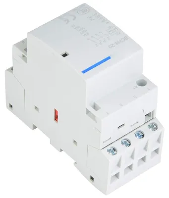 AC-Schütz 4P 2NO+2NC 20A DIN-Schiene 220V/230V