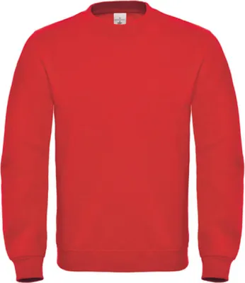 Immagine prodotto di B&C WUI20 | Felpa / Pullover ID 002 - Colore: Rosso - Taglia: M