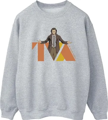 Productafbeelding van Marvel - "TVA" sweatshirt voor dames, model BI23326 (maat L), grijs