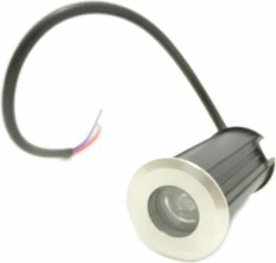 Produktbild von LED Outdoor Bodeneinbaustrahler 12V 1W IP68 45° - Kaltweiß 6000K - 8000K