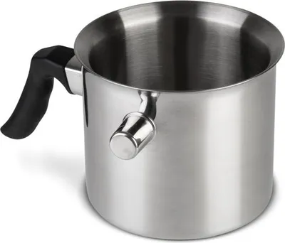 Immagine prodotto di Lattiera in acciaio inox con fischietto 2 litri