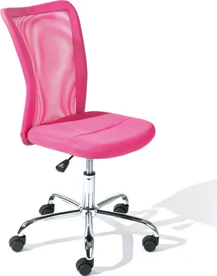 Produktbild von Inter Link Kinderdrehstuhl Bonnie mit netzrücken pink