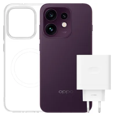 Immagine prodotto di OPPO Reno16 5G Purple Black Box, 16,1 cm (6,32"), 8 GB, 512 GB, 50 MP, Android 16.0, Viola