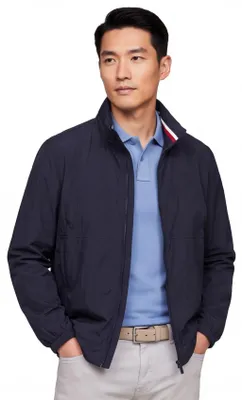 Produktbild von Tommy Hilfiger Plus wasserabweisende Jacke dunkelblau