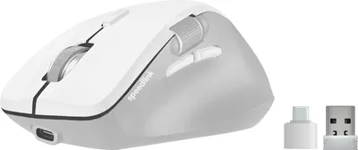 Produktbild von SPEEDLINK LIBERA Rechargeable Mouse - Wireless, Bluetooth, Silent, white