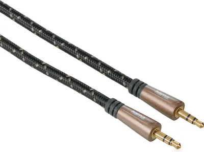 Image de HAMA Câble Audio Pro 3.5mm-3.5mm noir 1.5m