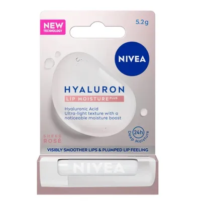 Obrázek produktu pro Nivea Nawilżający balsam do ust Rose, 5.2g