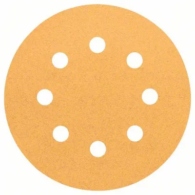 Image de set de 5 feuilles abrasives 115 mm, 120