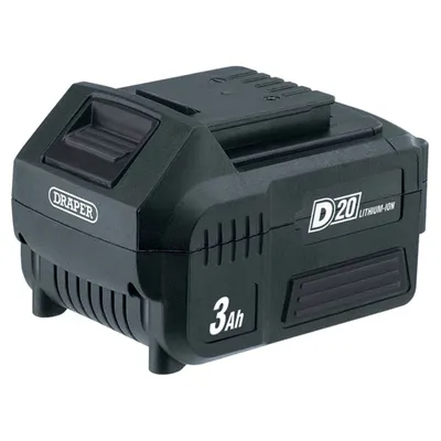 Produktbild von DRAPER D20 Lithium-Ionen-Batterie 20 V 3,0 Ah