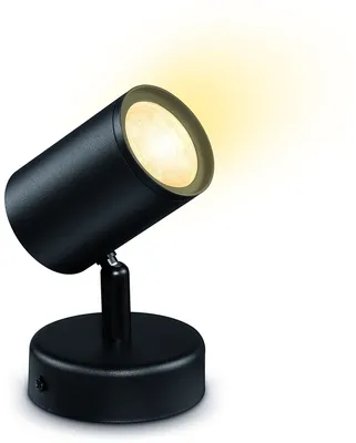 Image de WiZ IMAGEO Spot Plafonnier Tunable White 1x5W Noir