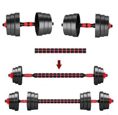 Produktbild von Kurzhantelset Hantel, 20KG Hantel Set, Kurzhanteln 2er Set, inkl.12 Gewichte Hantelscheiben
