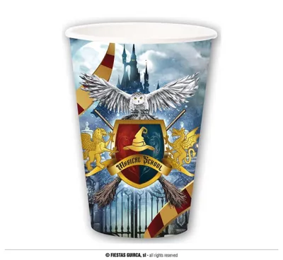 Obrázek produktu pro Párty kelímky čaroděj Harry - 6 ks - 355 ml