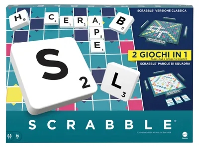 Immagine prodotto di Giochi Scrabble Refresh, Gioco da tavolo, Parole, 8 anni, Gioco per famiglie