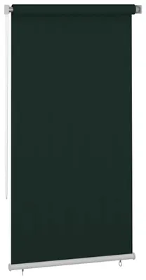 Zdjęcie produktu dla Roleta zewnętrzna vidaXL 120 x 230 cm, ciemnozielona, HDPE