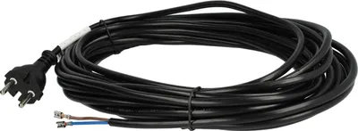 Produktbild von vhbw Universal-Stromkabel für diverse Staubsauger z.B. kompatibel mit Kärcher, Siemens, Miele - 10 m Kabel 1000 W