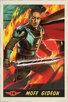 Obrázok produktu pre Mandalorian, Maxi plagát - Moff Gideon