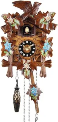 Obrázok produktu pre Lexium Moderné kukučkové hodiny – Minimalistické kukučkové hodiny – Kukučka – Cuckoo Clock – Nástenné hodiny