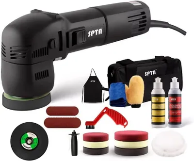 Produktbild von SPTA Polierer, 7,6 cm, 10 mm/780 W, variable Geschwindigkeit, Orbital Dual-Actio