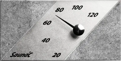 Produktbild von Hukka Design Sauna°C Thermometer aus Speckstein Saunathermometer Saunamessgerät