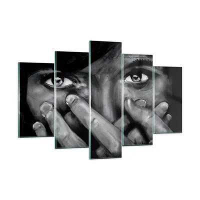 Produktbild von Bilder auf glas - Graffiti Wand Farbe Malerei - 150x100cm - Glasbilder - Wandbilder - Kunstdruck - zum Aufhängen bereit - Wanddekoration aus Glas - Glas Bilder - Wandbild auf Glas - GEA150x100-0459