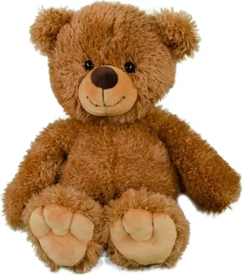 Produktbild von Schaffer Teddybär Tom, 28 cm großer Plüschbär in Braun, waschbar bis 30 Grad Celsius