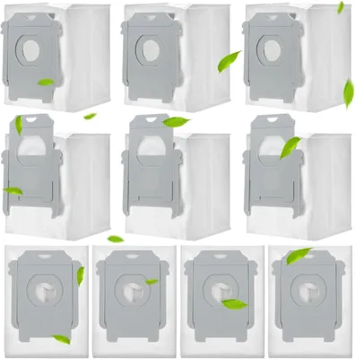 Produktbild von 10 Stück Staubsaugerbeutel für iRobot Roomba i7, i7+, i7Plus, i8, i8+, i3, i3+, i4, i4+, i6, i6+, j7, j7+, s9, s9+, s9Plus Clean Base Absaugstation Staubbeutel Ersatz Beutel für iRobot Saugroboter