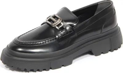 Produktbild von H8100 mocassino donna HOGAN H629 Frau Loafers schwarz