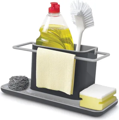 Image de Joseph Joseph Caddy Rangement pour évier, gris