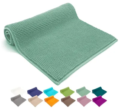 Produktbild von Chenille Badmat Mint - Superweich und Absorbierend, 50 x 80 cm