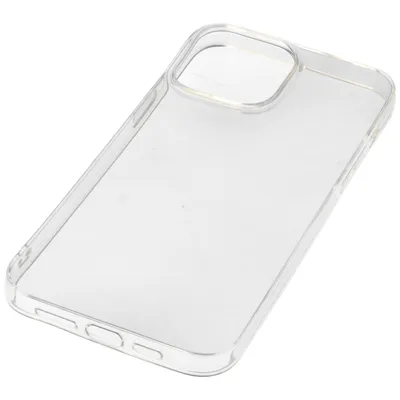 Produktbild von Hülle passend für Apple iPhone 13 Pro Max - transparente Schutzhülle, Anti-Gelb Luftkissen Fallschutz Silikon Handyhülle robustes TPU Case