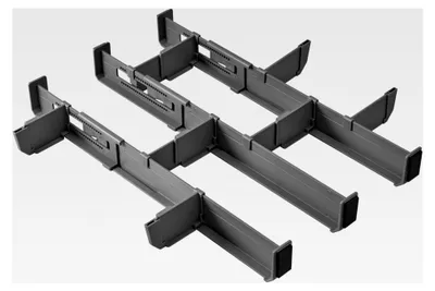 Produktbild von Multi-Fit PLUS Besteckeinsatz, variabler Schubladenteiler