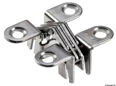 Zdjęcie produktu dla Zawias ukryty 44,5 mm opakowanie 2 szt. Osculati 38.527.03