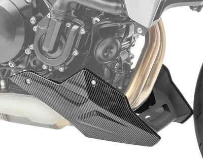 Image de Spoiler avant / protection moteur pour BMW F900 R / XR 20-25 # BS1 look carbone