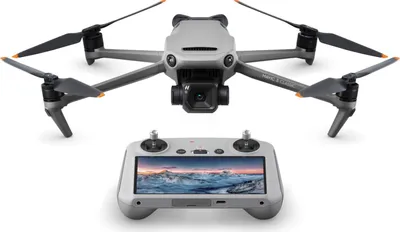 Produktbild von DJI Mavic 3 Classic 4 Rotoren Quadrocopter 20 MP 5120 x 2700 Pixel 5000 mAh Schwarz, Grau