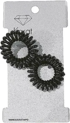 Produktbild von KARAT Haarspirale schwarz 2 Stück