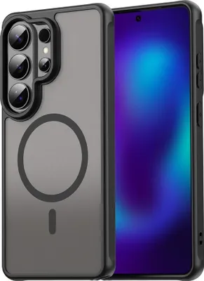 Produktbild von Samsung Galaxy S26 Ultra Hülle - Coverup Mattes Transparentes Back Cover mit Kameraschutz - MagSafe Compatible - Schwarz