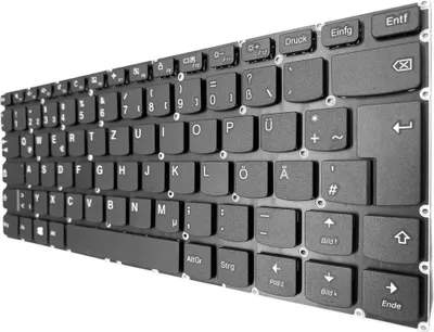 Produktbild von DEUTSCHE-Tastatur Keyboard kompatibel für Lenovo IDEUTSCHEaPad 310S-14AST (80UL000CCD)