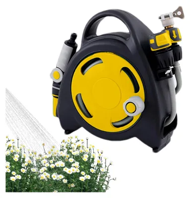Produktbild von Einziehbare Gartenschlauchaufroller, automatische Schlauchtrommel, tragbar