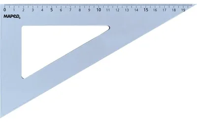 Zdjęcie produktu dla Maped Zeichendreieck Cristal 60 Grad, Kathetenl„nge: 210 mm