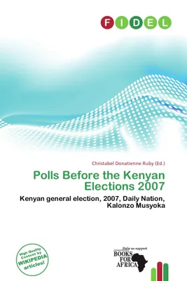 Produktbild von Polls Before The Kenyan Electi