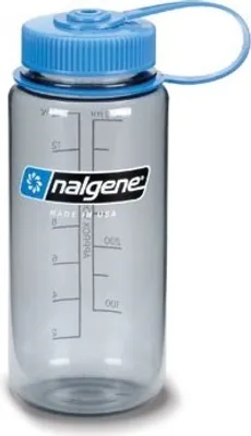 Produktbild von Nalgene Trinkflasche Wide Mouth 1000 ml , blau - klar