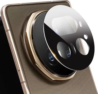 Immagine prodotto di iMak, protezione fotocamera Honor Magic V5 in vetro temperato, nero