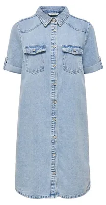 Image de Robe Onllisa, collection printemps/été, modèle DNM, couleur bleu clair