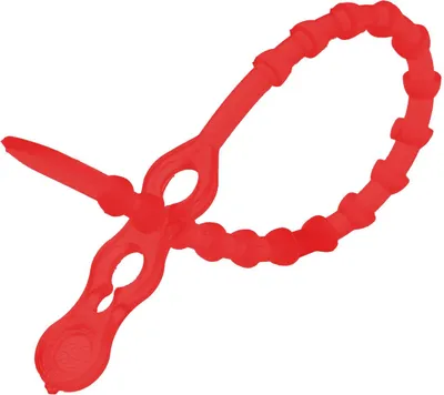 Immagine prodotto di Fascette a pallina rilegabili quasi illimitatamente riutilizzabili,Poliuretano100 pezzi Dimensioni L/W/H 320,0mm diametro/H 4,4mm, colore