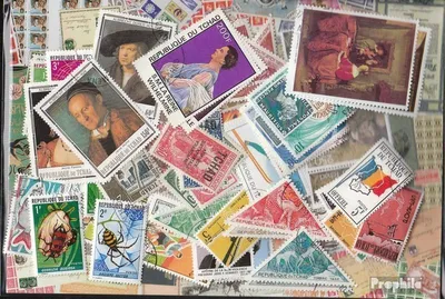 Produktbild von Briefmarken Tschad 500 verschiedene Marken