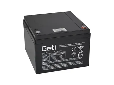 Obrázek produktu pro Olověná baterie 12 V, 28 Ah GETI
