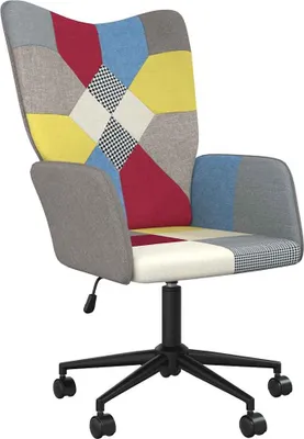 Image de Fauteuil relax patchwork tissu
